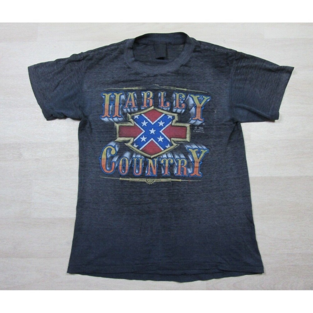 Vintage 3d Emblem Harley Davidson T Shirt (M) Harley … - Gem
